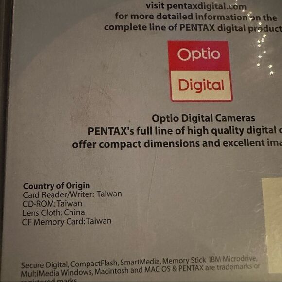 Pentax Digikit - for transferring photos to PC - Picture 6 of 7